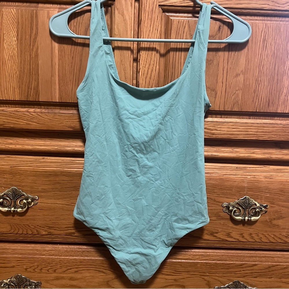 Auden Luxury Collection Teal Bodysuit